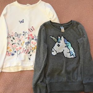 H&M and OshKosh B’gosh - Girls Sweaters